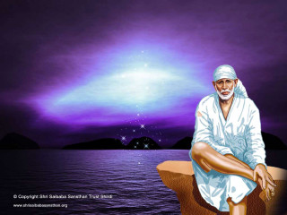 Man sitting rock water purple - a purple sky in the background free wallpaper for desktop
