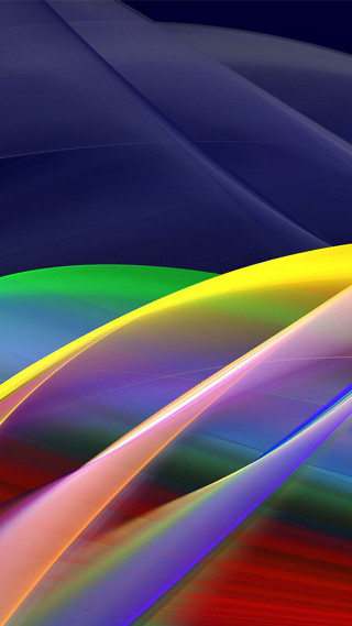Colorful abstract background curved design 6 - free neon wallpaper
