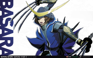 Man blue outfit sword yellow - a yellow hat free wallpaper