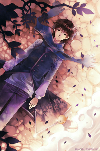 Man blue suit tie tree - leaf free wallpaper for mobile