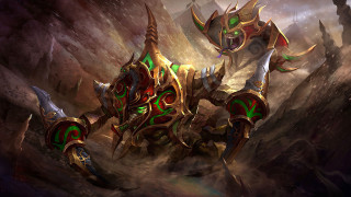 Demon sword armor back legs - fan kuan free wallpaper