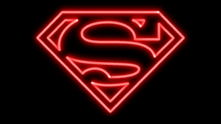 Red superman logo dark background - carles delclaux i free wallpaper