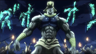 Man costume crowd swords standing - menacing free wallpaper