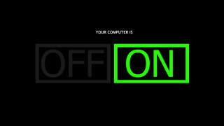 Black green logo off square - the middle of the image free wallpaper for desktop
