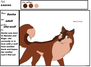 Dog character sheet furry art - artist free wallpaper for desktop