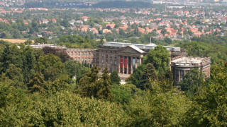 Building forest city trees background - archibald skirving free wallpaper for desktop