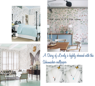 Bedroom collage photo bed interior - maximalist free wallpaper