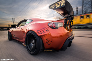 Red sports car train yellow - eddie mendoza free wallpaper