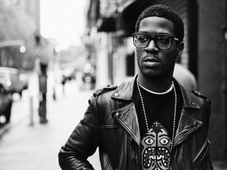 Man leather jacket sidewalk rain - a leather jacket free wallpaper for desktop