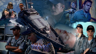 People ship water uniform man - a collage of photos free wallpaper