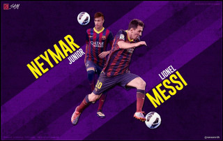 Soccer game men purple background - banner free wallpaper