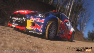 Red bull car dirt road - realistic free wallpaper for desktop