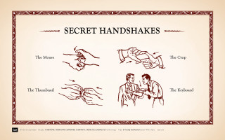 Hand holding man woman drawing - david annand free wallpaper for desktop