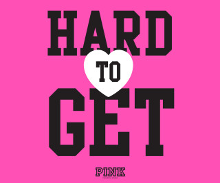 Pink poster heart hard to - letter free wallpaper