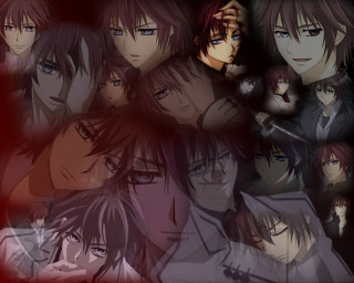 Anime characters expressions faces hair 7 - mosaic free wallpaper