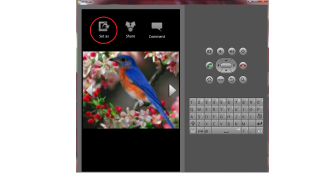 Cell phone bird picture keyboard - the screen free wallpaper