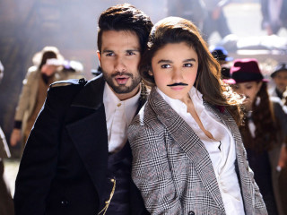 Man woman crowd mustache makeup - neodada free wallpaper