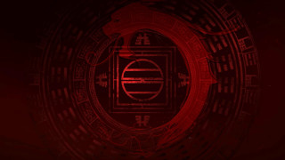 Red circle magic clock roman - a red circle free wallpaper