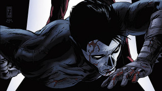 Man costume falling building hands - his hands in his pockets free wallpaper for desktop