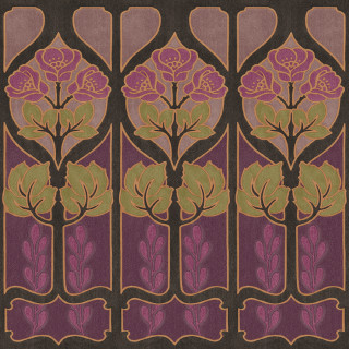 Tree flower leaf purple border - a painting of a tree free wallpaper for tablet