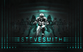Football player steve smith running - a football player free wallpaper