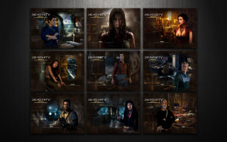 People roles colors series images - a sery of images free wallpaper