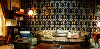 Living room couch table lamp 10 - strange free wallpaper