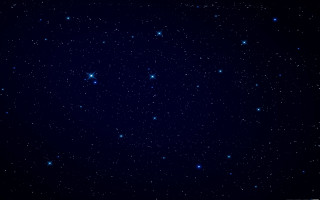 Night sky stars clouds beautiful 2 - a few star free wallpaper
