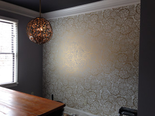 Room table light fixture wall - a light fixture free wallpaper