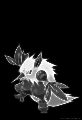 Black white pokemon wallpaper background - epsylon point free wallpaper for mobile