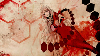Red dress cellphone blood yandere - a red dress holding free wallpaper for desktop