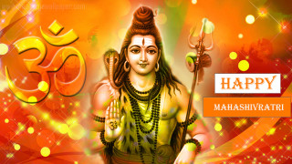Happy mahashivratri greeting card lord - processed free wallpaper