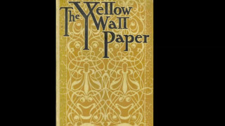 Yellow book black background title - art nouveau free wallpaper