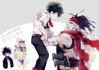 Baioken eishun comic panel multiple - temporary free wallpaper