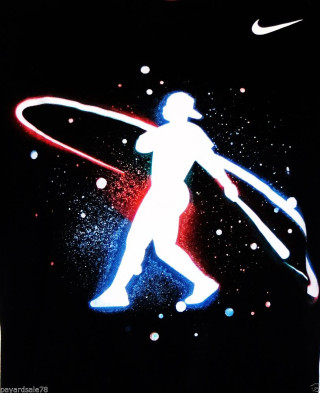 Man baseball bat air disc - galaxy free wallpaper for mobile