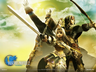 Couple swords sky armored characters - akihiko yoshida free wallpaper