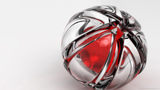 Red white raytraced motorvehicle gradient - boleslaw cybi free wallpaper for desktop