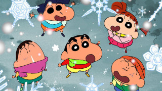 Cartoon characters snow snowflakes falling - a group of cartoon characters free wallpaper for desktop