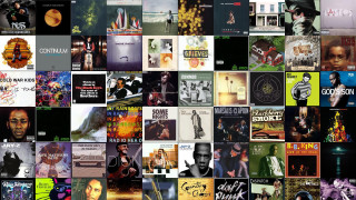 Album covers collage black man - a collage of various album free wallpaper