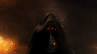 Man hooded cloak glowing light - a fireball free wallpaper