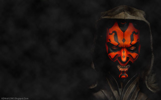 Man red face hood black - a red mask free wallpaper