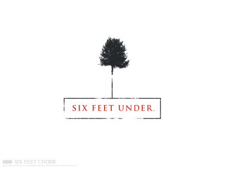 Tree sign six feet under - a red sign free wallpaper