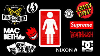 Woman dress demon stickers black - a bunch of stickers free wallpaper