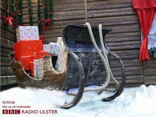 Sled presents snow christmas tree - the snow next free wallpaper