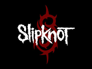 Slipknot black red logo red 2 - the bottom free wallpaper for desktop
