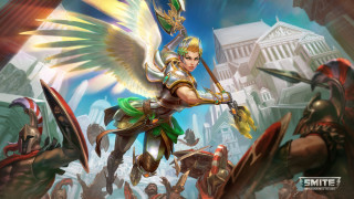 Woman sword wings battle city - a battle free wallpaper