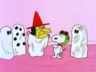 Cartoon dog sunglasses hat ghost - charles schulz free wallpaper