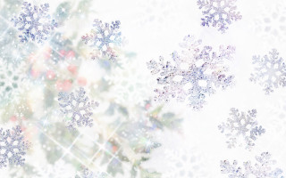 Snowflake pattern white background blue 2 - the bottom of the image free wallpaper for desktop
