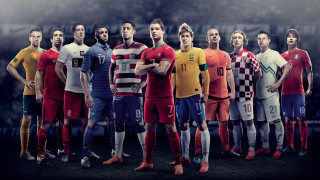 Soccer players stadium hands on 2 - a group of soccer players free wallpaper