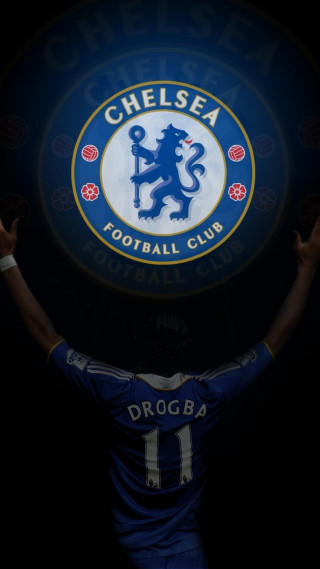 Man hands up chelsea sign - his hands in free wallpaper for mobile